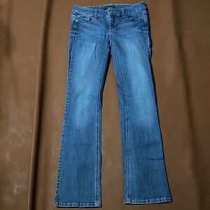 White House Black Market Blue Boot Cut Jeans